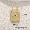 Wholesale Retro Necklace Pendant Copper With Star And Heart Shape Zirconia Design