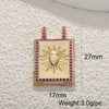 Wholesale Retro Necklace Pendant Copper With Star And Heart Shape Zirconia Design