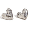Wholesale Retro Niche High End Geometric Irregular Women's Earrings Stainless Steel 18K Gold Plated