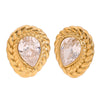 Wholesale Retro Niche High End Geometric Irregular Women's Earrings Stainless Steel 18K Gold Plated