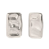 Wholesale Retro Niche High End Geometric Irregular Women's Earrings Stainless Steel 18K Gold Plated