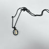 Wholesale Retro Oval Alloy Geometric Electroplated Pendant Clavicle Chain For Men And Women