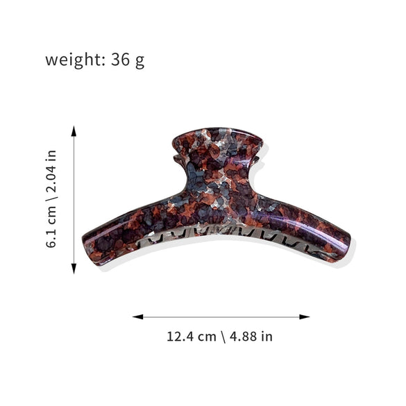 Wholesale Retro Pc Splash Ink Hair Clip Women's Headwear
