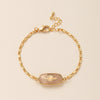 Wholesale Retro Resin Geometric Animal Hand Knit Jewelry Necklace And Bracelet