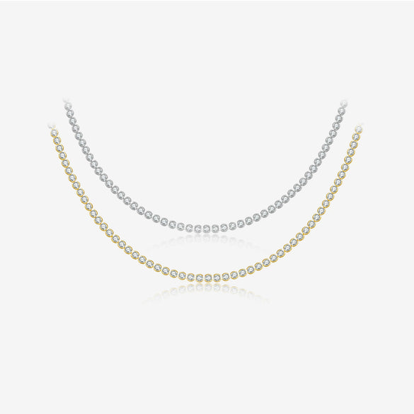 Wholesale Retro S925 Sterling Silver Ball Bead Chain Necklace And Bracelet With Geometric Pattern And Electroplating Process