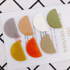 Wholesale Retro Solid Color Semicircle Fan Resin And Plastic Jewelry Accessories For Hair And Earrings