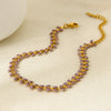 Wholesale Retro Stackable Geometric Stainless Steel 18K Gold Plated Bracelets And Bangles For Women