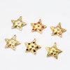 Wholesale Retro Stainless Steel Star Diamond Handmade Jewelry Accessories Pendant With Electroplating