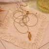Wholesale Retro Stereo Koi Animal Zodiac Pattern Stainless Steel Pendant Necklace Accessories