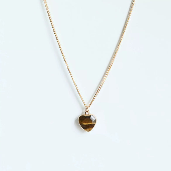 Wholesale Retro Style Geometric Natural Stone And Copper Electroplated Ochain Pendant Necklace For Unisex