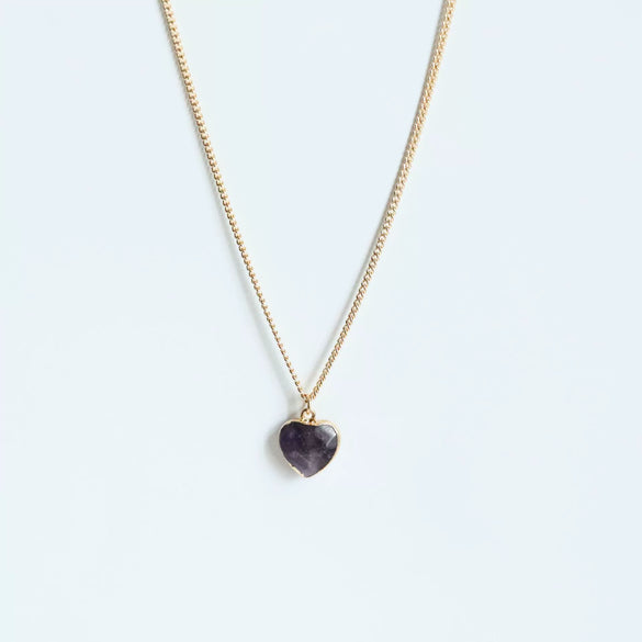 Wholesale Retro Style Geometric Natural Stone And Copper Electroplated Ochain Pendant Necklace For Unisex