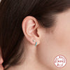 Wholesale Retro Style Geometric S925 Sterling Silver Earrings
