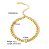 Wholesale Retro Style Stainless Steel And Titanium Steel Necklace And Bracelet With White Stone Inlay Geometric And Heart Pattern Zircon Treatment Snake Bone Chain Unisex