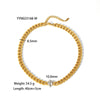 Wholesale Retro Style Stainless Steel And Titanium Steel Necklace And Bracelet With White Stone Inlay Geometric And Heart Pattern Zircon Treatment Snake Bone Chain Unisex