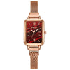 Wholesale Retro Temperament Ladies Casual Watches With Alloy Case And Strap Round Dial Mineral Reinforced Glass Mirror Pin Buckle And Onion Crown