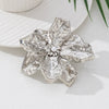 Wholesale Retro Threedimensional Alloy Flower Electroplated Brooch For Women