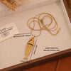 Wholesale Retro Threedimensional Koi Pendant Necklace Made Of Stainless Steel For Jewelry Accessories