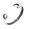 Wholesale Retro Unisex Titanium Steel Bracelet With Wrench Screw Design And Geometric Pattern Polished