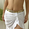Wholesale Retro Zinc Alloy Disc Tassel Waist Chain And Coin Anklet For Women