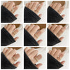 Wholesale Retro Zircon Metal Open Ring For Women Geometric Pattern Copper Electroplated