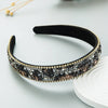 Wholesale Rhinestone Fashion Nonslip Widebrimmed Face Wash Headband For Women Hair Accessories