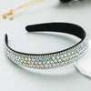 Wholesale Rhinestone Fashion Nonslip Widebrimmed Face Wash Headband For Women Hair Accessories