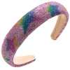 Wholesale Rhinestone Fivepointed Star Headband Fashionable Highgrade Versatile Sponge Headband For Women
