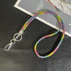 Wholesale Rhinestone Mobile Phone Lanyard And Crossbody Chain Light Luxury Semimanual Design Hanging Neck Pattern