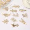 Wholesale Rhinestone Sweet Style Animal Design Diamond Hairpin Bangs Clip
