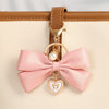 Wholesale Ribbon Bow Fabric Keychain Hanging Ornaments Semi Manual Accessories