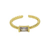Wholesale Ring Copper Constellation Pattern Electroplating For Women