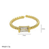 Wholesale Ring Copper Constellation Pattern Electroplating For Women