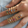 Wholesale Ring Copper Constellation Pattern Electroplating For Women