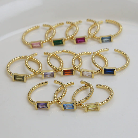 Wholesale Ring Copper Constellation Pattern Electroplating For Women