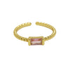 Wholesale Ring Copper Constellation Pattern Electroplating For Women