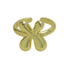 Wholesale Ring Copper Electroplated With Letter Pattern
