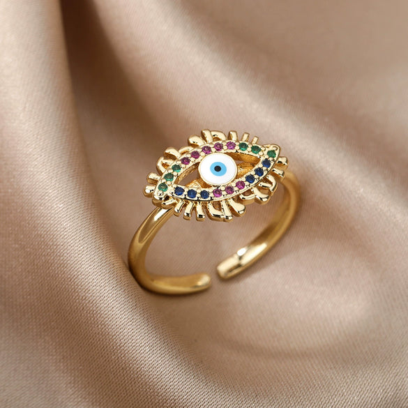 Wholesale Ring Copper Electroplating Heartshaped Light Luxury Niche Design Unisex