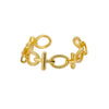Wholesale Ring Copper Electroplating Heartshaped Light Luxury Niche Design Unisex