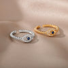 Wholesale Ring Copper Electroplating Heartshaped Light Luxury Niche Design Unisex