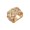 Wholesale Ring Copper Exaggerated Geometric Electroplating Unisex