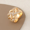 Wholesale Ring Copper Exaggerated Geometric Electroplating Unisex