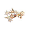 Wholesale Ring Copper Flower Micro Inlaid Zircon For Women