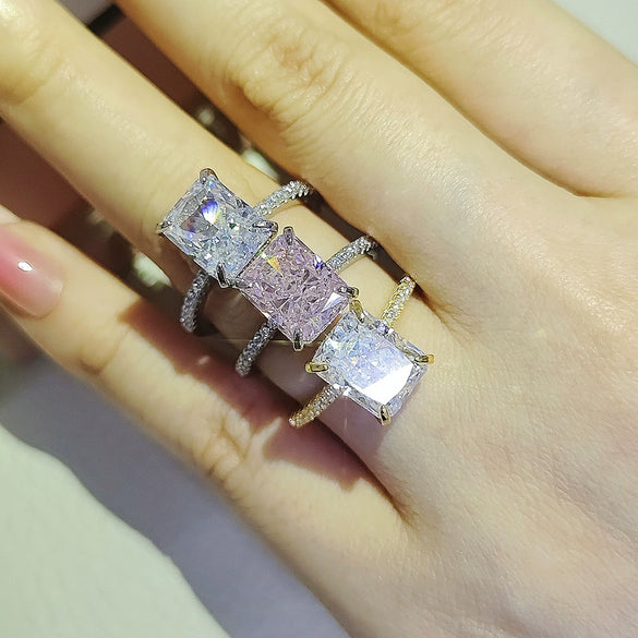 Wholesale Ring Copper Geometric Electroplated For Women