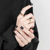 Wholesale Ring Copper Geometric Electroplated Women's Irregular Wide Open Ring