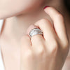 Wholesale Ring Copper Geometric Electroplating Unisex Women's Style Plant Flowers