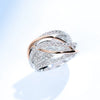 Wholesale Ring Copper Geometric Electroplating Unisex Women's Style Plant Flowers