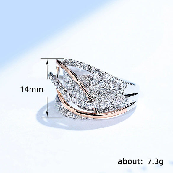Wholesale Ring Copper Geometric Electroplating Unisex Women's Style Plant Flowers
