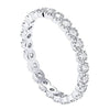 Wholesale Ring Copper Geometric Inlaid Zircon Fashion Simple Allmatch Strip Ring For Women