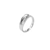 Wholesale Ring Copper Geometric Irregular Electroplated Platinum 18K Gold Light Luxury Style For Women