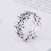 Wholesale Ring Copper Geometric Retro Hiphop Electroplating Jewelry Unisex
